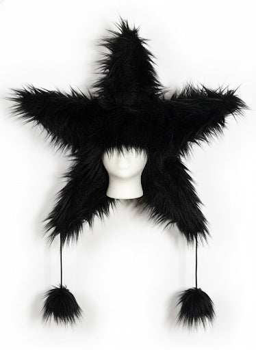 BLACK STAR HAT